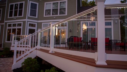 RDI® Collection Endurance® Original Railing With Glass Slates